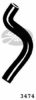 GATES 3474 Radiator Hose